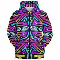 Mystic Mandala Zip Up Hoodie