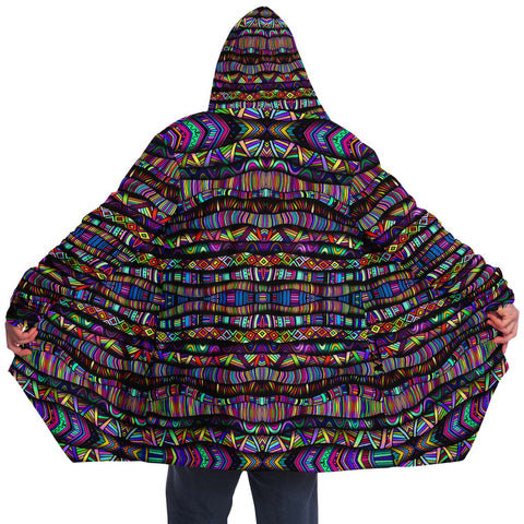 Rainbow Tribe Micro Fleece Cloak