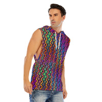 Rainbow Healing Hooded Tank Top