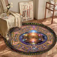 Svadhisthana Circular Rug | Sacral Chakra