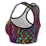 Rainbow Healing Sports Bra