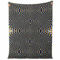 Chromadelic Micro Mink Fleece Blanket