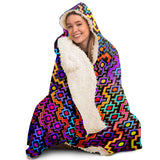 Rainbow Healing Hooded Blanket