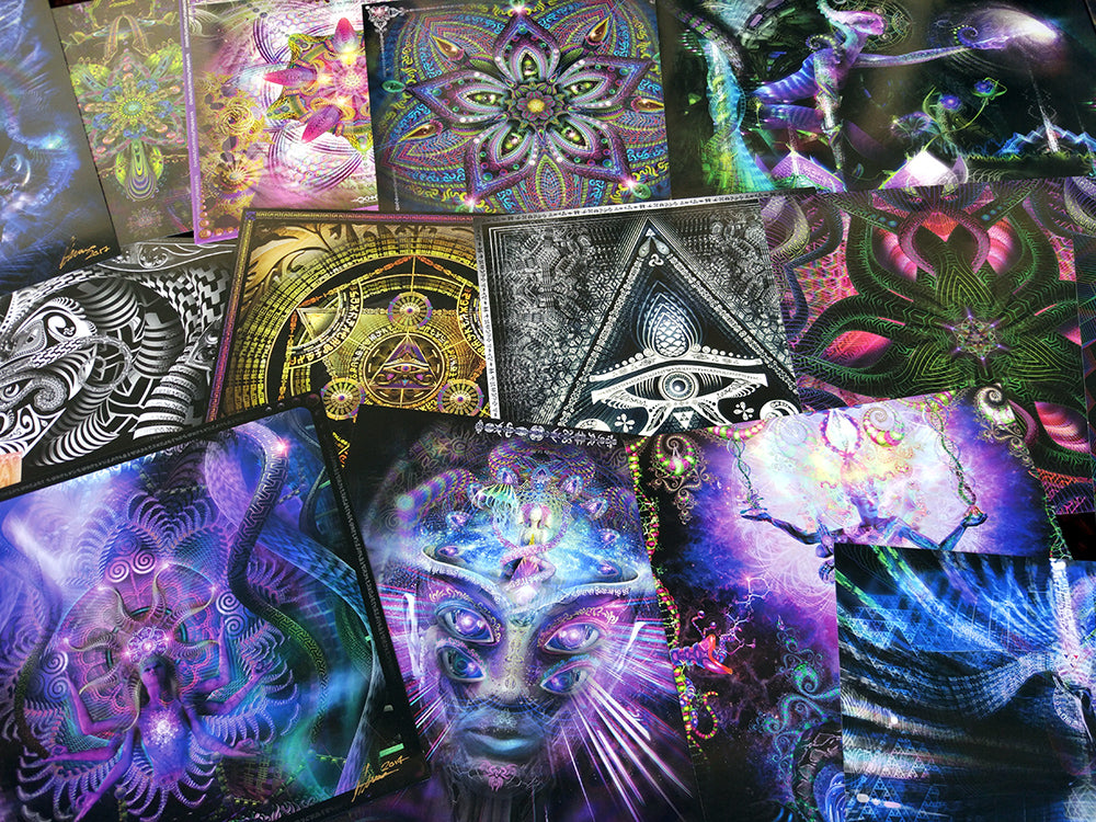<transcy>Signiertes Papierset mit 17 Drucken</transcy>