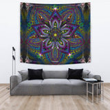 Moksha In Bloom Artwork Tapestry