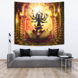 Temple of Scintillating Sights Artwork Tapestry