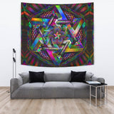 Hyperdimensional Harmonics Artwork Tapestry