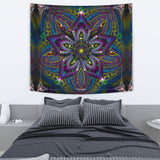 Moksha In Bloom Artwork Tapestry