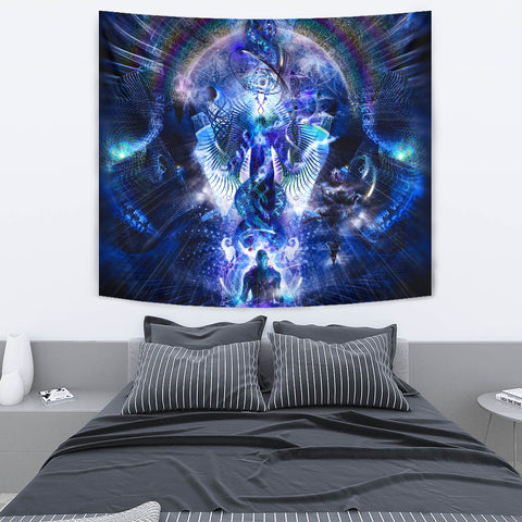 Cosmic Ascension Artwork Tapestry