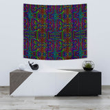 Prismatic Overlay Decorative Tapestry