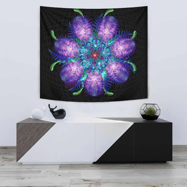 Psionic Bloom Artwork Tapestry