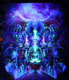 UV Active NEON Lycra Tapestry / Backdrop - As Within, So Without