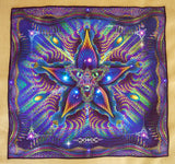 <transcy>Tapisserie Lycra / Toile de fond &quot;Cerebral Bloom&quot;</transcy>