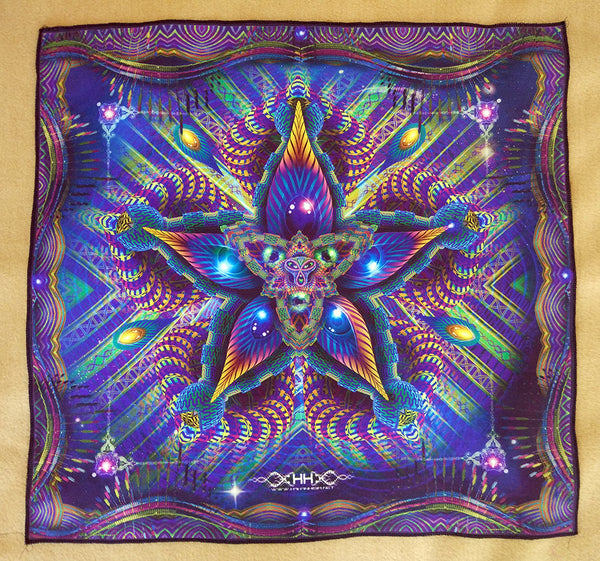 <transcy>Tapisserie Lycra / Toile de fond &quot;Cerebral Bloom&quot;</transcy>