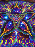 <transcy>Tapisserie Lycra / Toile de fond &quot;Cerebral Bloom&quot;</transcy>