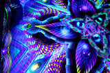 UV Active NEON Lycra Tapestry / Backdrop - Cerebral Moksha