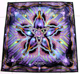 NEON Lycra Tapestry / Backdrop - Cerebral Moksha 100 cm