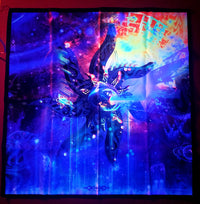 <transcy>UV Active NEON Canvas Hintergrund - Dynamo 68 x 68 cm</transcy>
