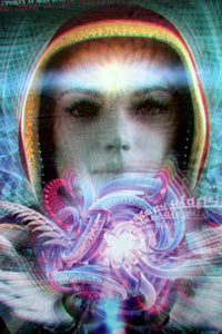 Lycra Tapestry / Backdrop of  Hypatia