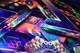 UV Active NEON Lycra Tapestry / Backdrop of Hyperdimensional Harmonics