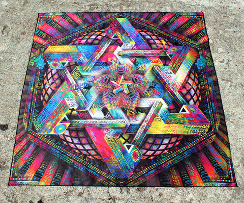 Lycra Tapestry / Backdrop of Hyperdimensional Harmonics