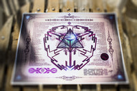 Universal Transmissions III - Merkaba Limited Edition Metallic Archival Print