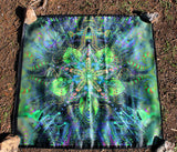 UV Active NEON Canvas Backdrop -Spagyric Spirit 66 x 66 cm