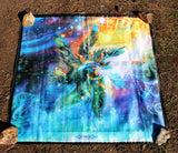UV Active NEON Canvas Backdrop - Dynamo 77 x 77 cm
