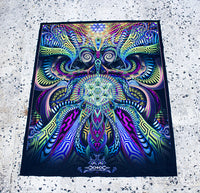 <transcy>Lycra Tapisserie / Hintergrund der "Urpräsenz"</transcy>
