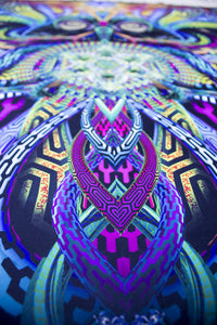 <transcy>Lycra Tapisserie / Hintergrund der "Urpräsenz"</transcy>