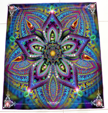 Tapestry / Backdrop of "Moksha in Bloom"