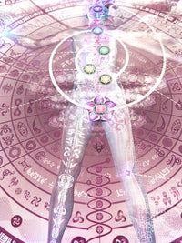 <transcy>Signierter Papierdruck von "Universal Transmissions: VIII - Rekursiver Pantheismus"</transcy>