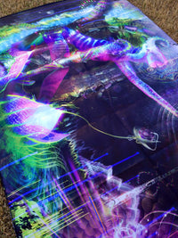 <transcy>Tapisserie Lycra / Toile de fond de "Symbiose Sacrée"</transcy>