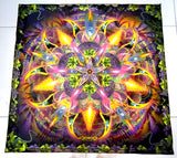UV Active NEON Lycra Tapestry / Backdrop - Sylvan Perception