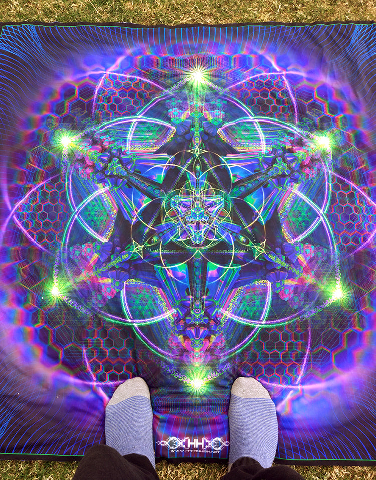 Large Lycra Tapestry / Backdrop of Trance Nectar