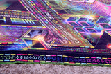 Triangular Lycra Tapestry / Backdrop of Trinary Transcendence