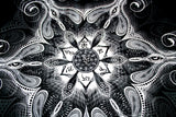 Lycra Tapestry of "Vajra Mandala"