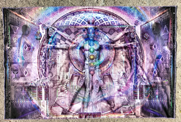 LIMITED EDITION Lycra Tapestry of Vitruvian Spirit (Large & X Large)