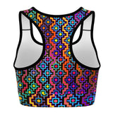 Rainbow Healing Sports Bra