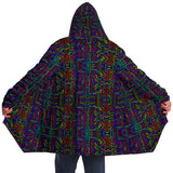 Prismatic Overlay Micro Fleece Cloak