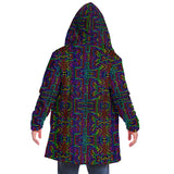 Prismatic Overlay Micro Fleece Cloak