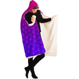 Sacral Bloom Hooded Blanket