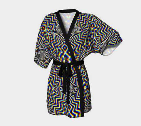 Chromadelic Kimono Robe