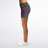 Prismatic Rainbow Legging Shorts