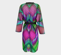 Twisted Peignoir Kimono