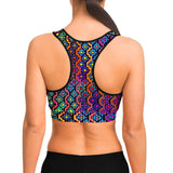 Rainbow Healing Sports Bra