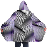 Purple Drift Microfleece Cloak