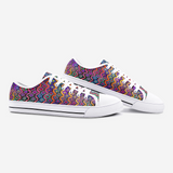 Rainbow Healing Unisex Low Top Canvas Shoes