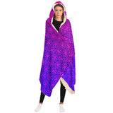 Sacral Bloom Hooded Blanket