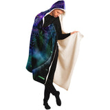 Luminous Presence Hooded Blanket